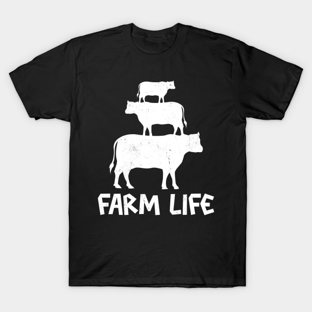 Farm Life Animals T-Shirt by Imutobi